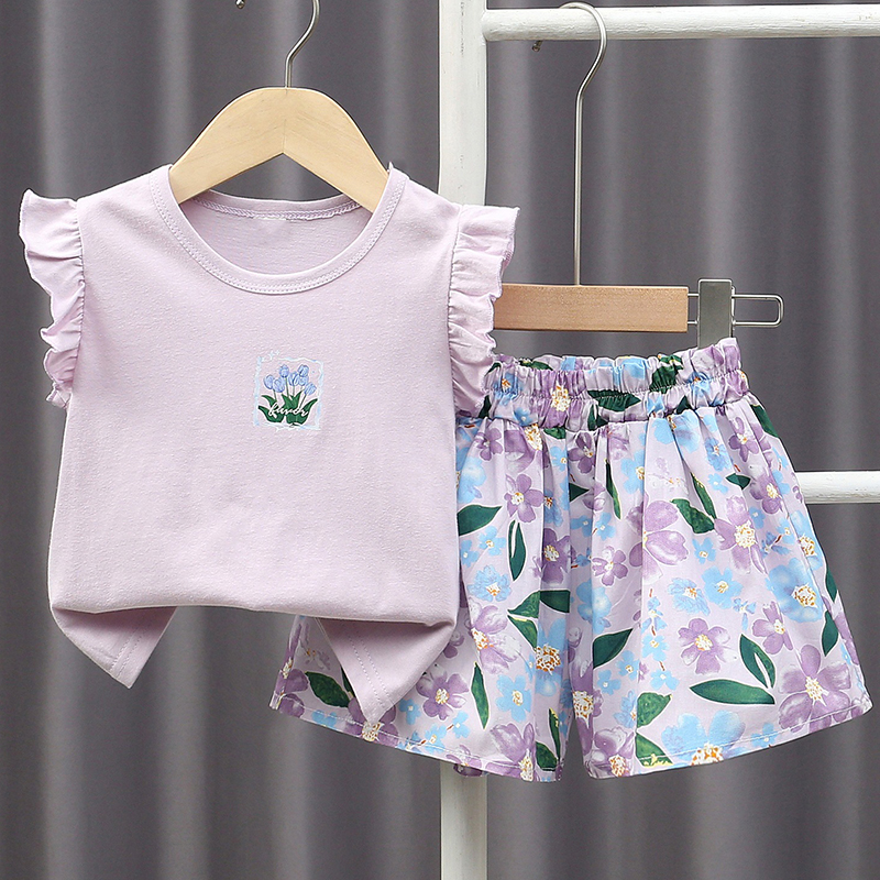 2Piece Sets Summer Baby Girls  - Baby Clothing Boutique のレビューと価格